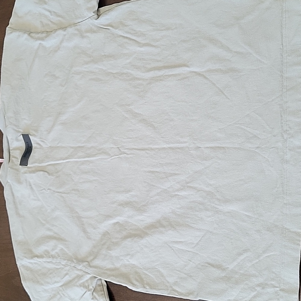 Fear of God Essentials short-sleeve t-shirt in pistachio cotton Size XL